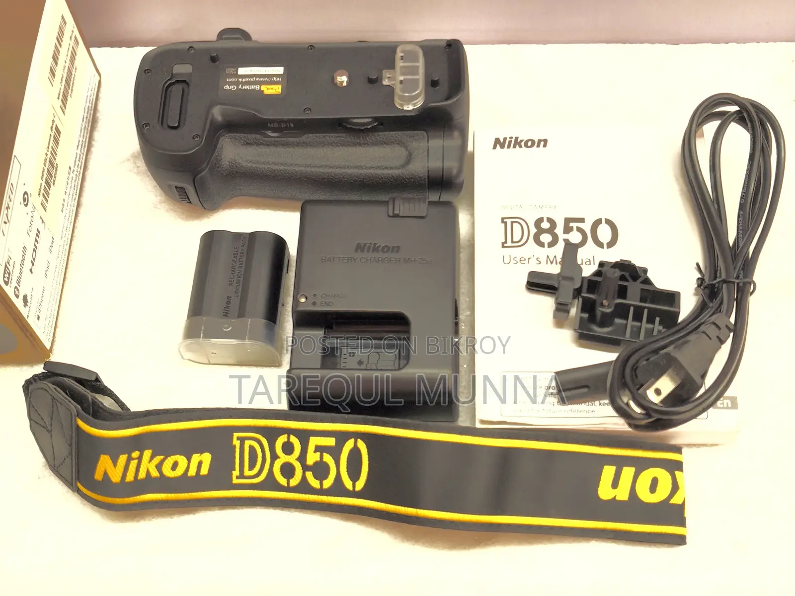 Brand New Nikon D850 Digital SLR Camera Body 45.7MP FX-format