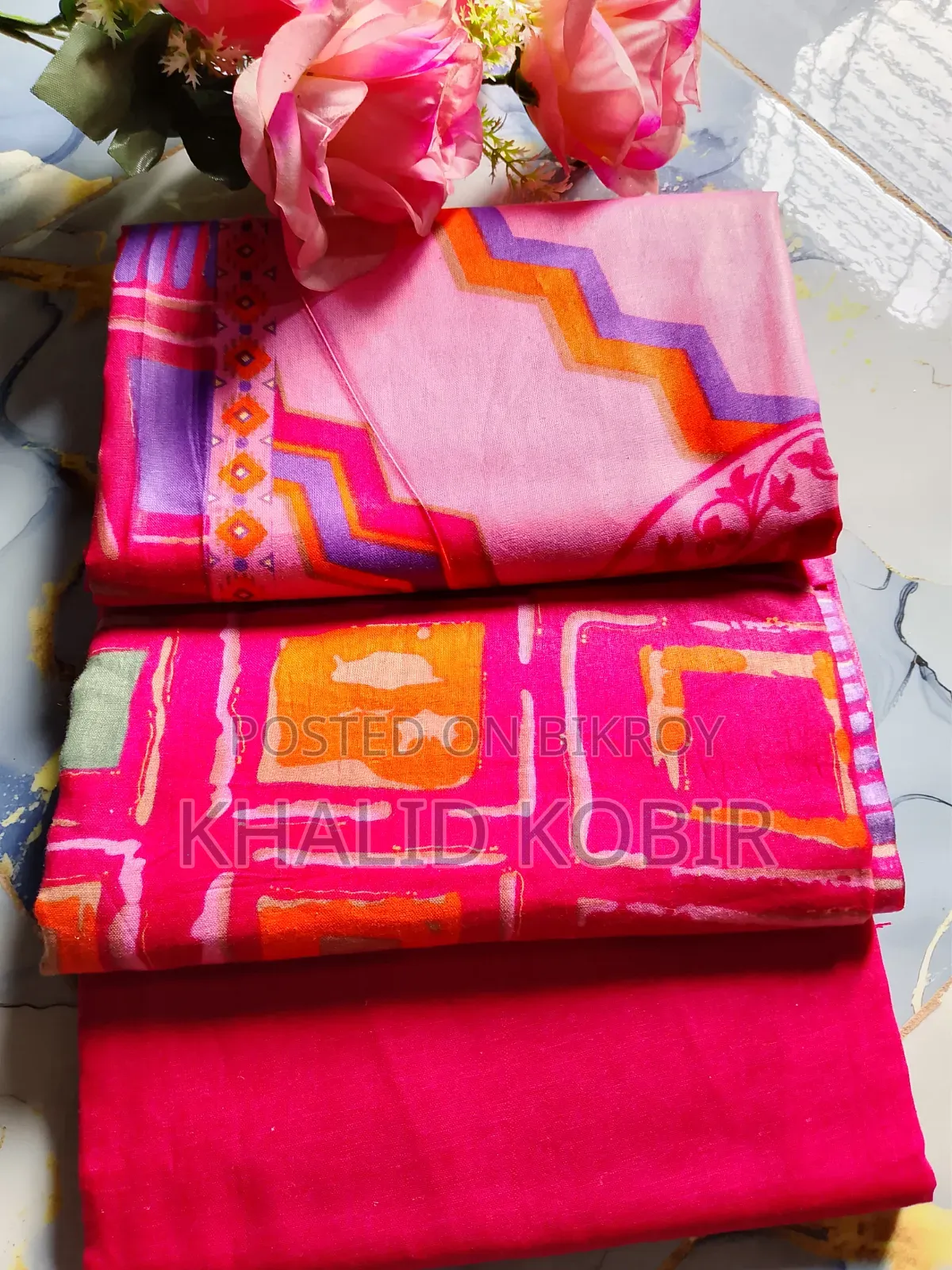 প্রিমিয়াম কটন থ্রি পিস