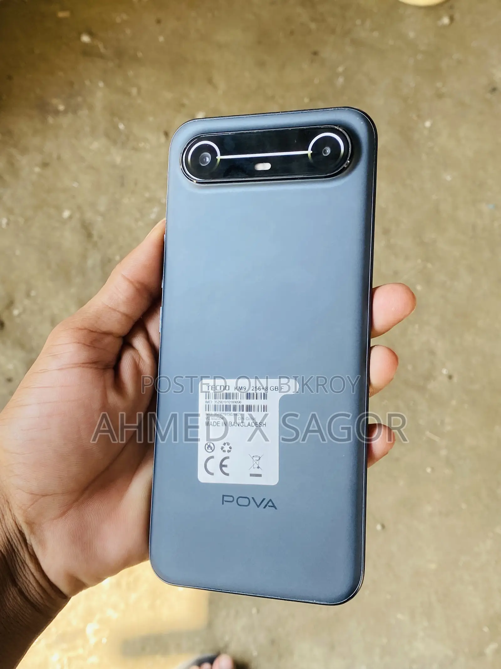 Tecno Pova Slim 5G 256 GB Blue