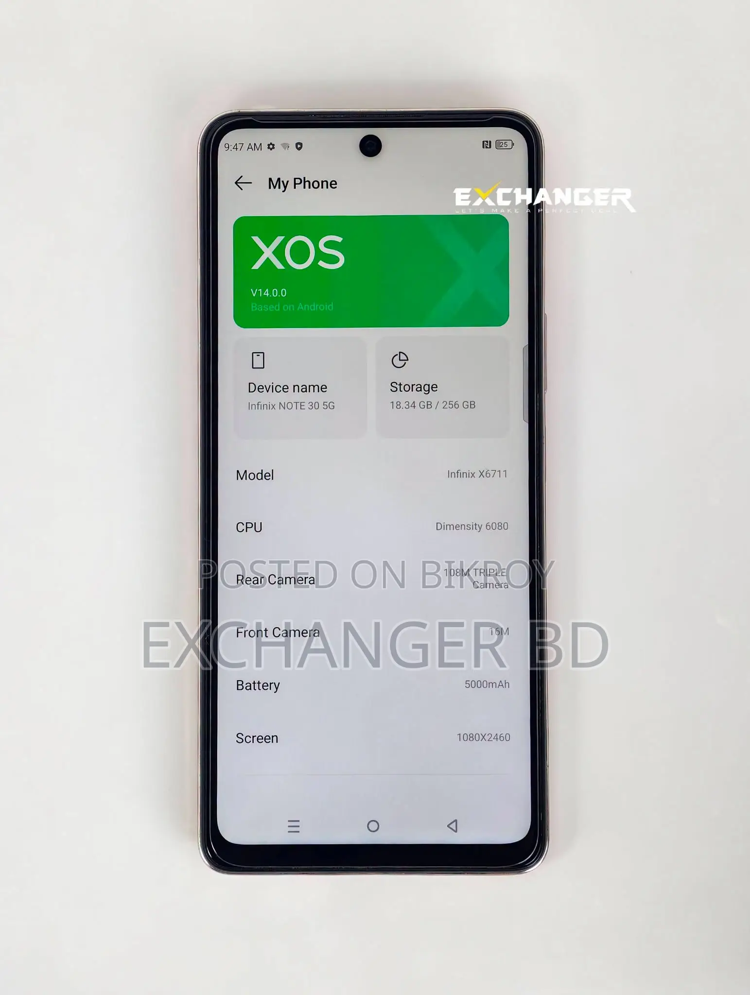 Infinix Note 30 128 GB Orange