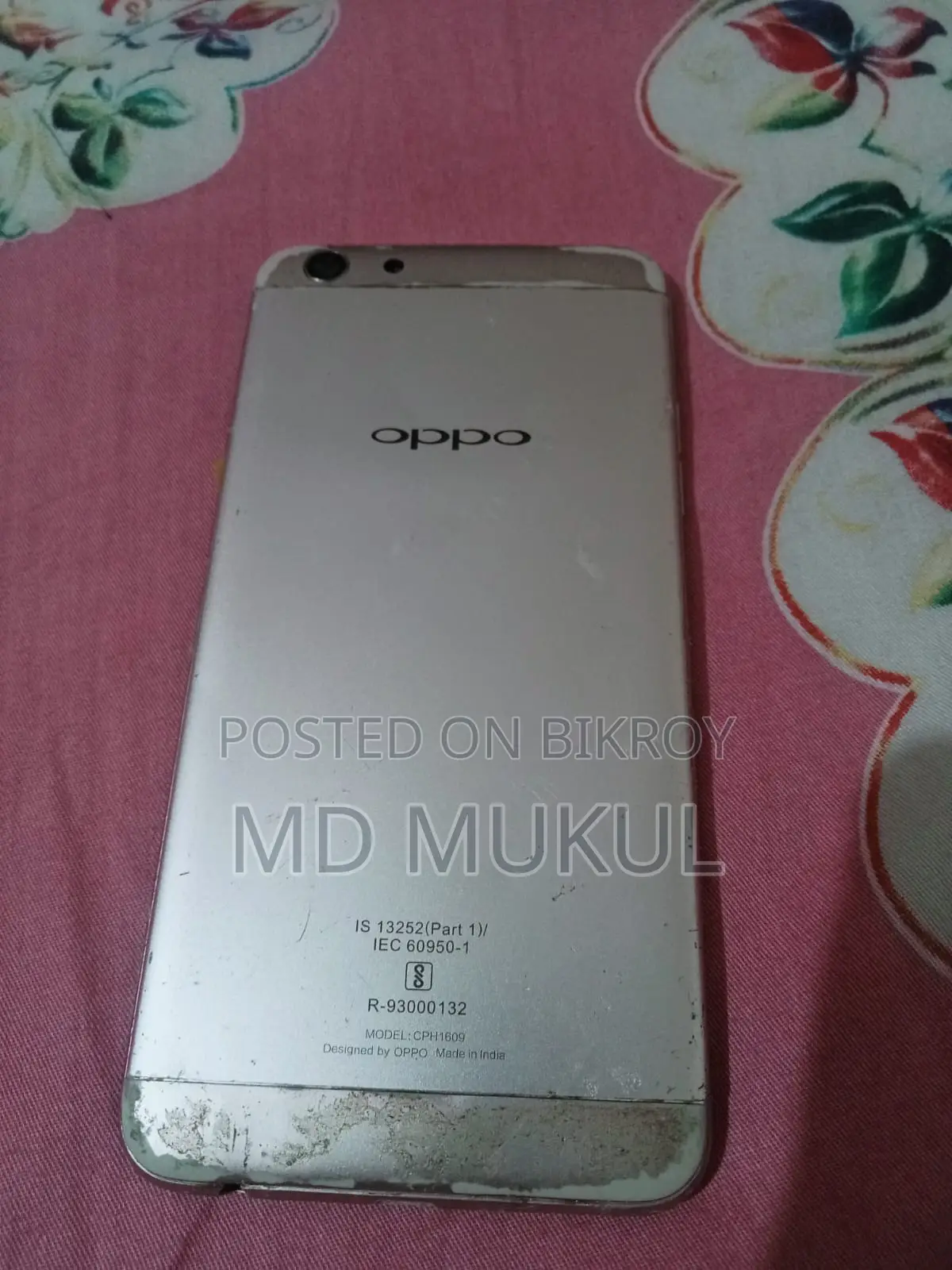 Oppo F3 64 GB Gold