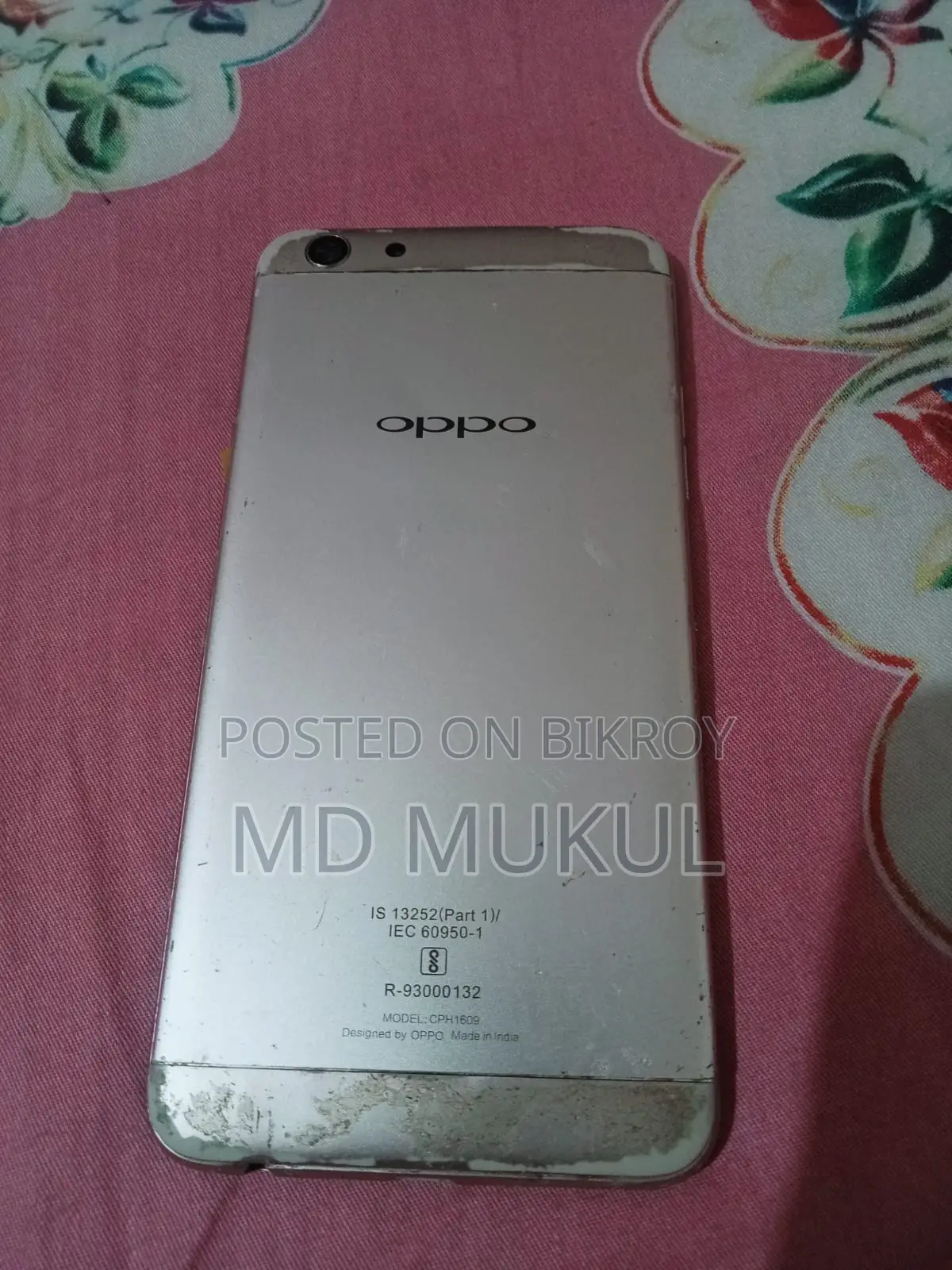 Oppo F3 64 GB Gold