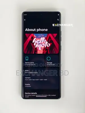 মোটোরোলা এজ ৫০ ২৫৬ জিবি ব্লু