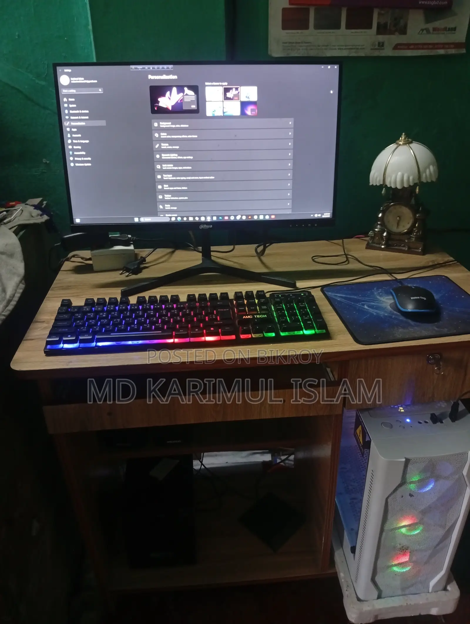 Desktop Computer 8GB Intel Core i5 SSD 500GB
