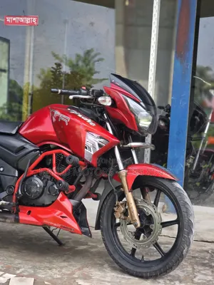টিভিএস আপাচে RTR 160 2V 2017 রেড