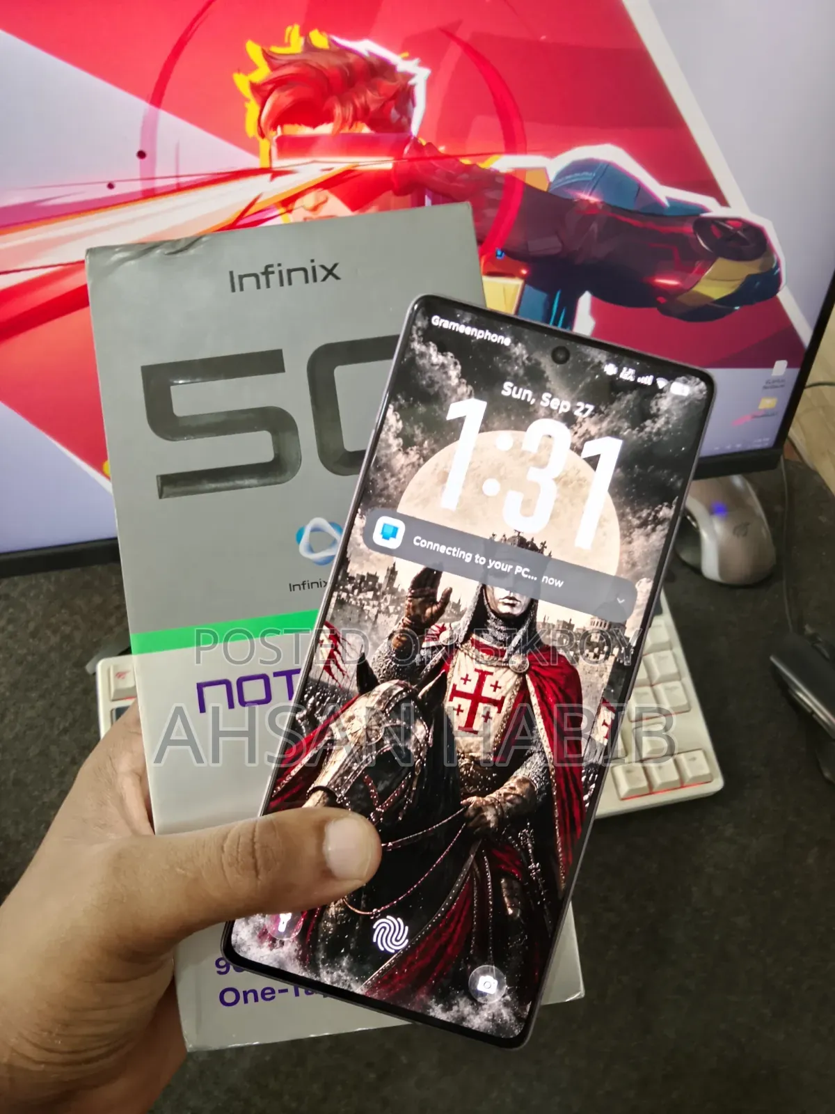 Infinix Note 50 Pro 256 GB Purple