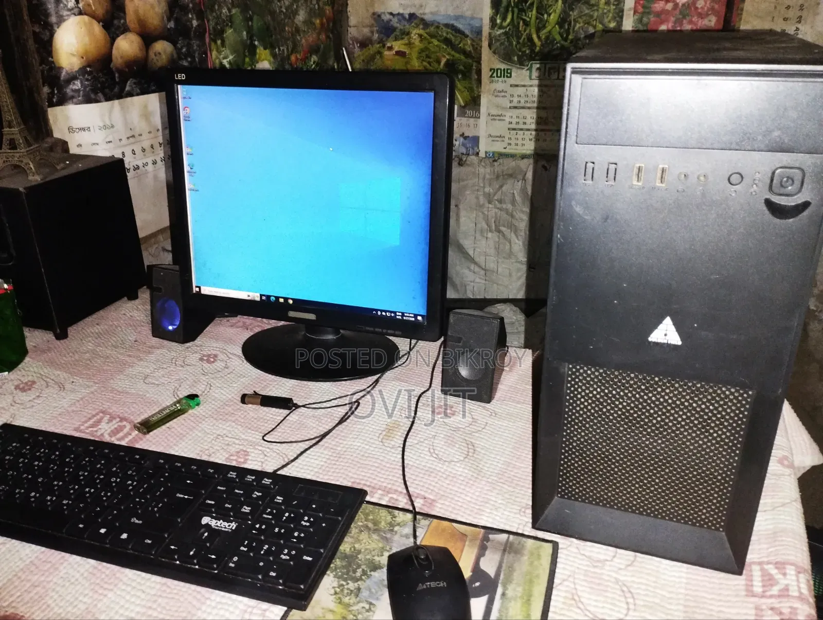 Asus Desktop Computer 8GB RAM Intel Core i3 128GB SSD