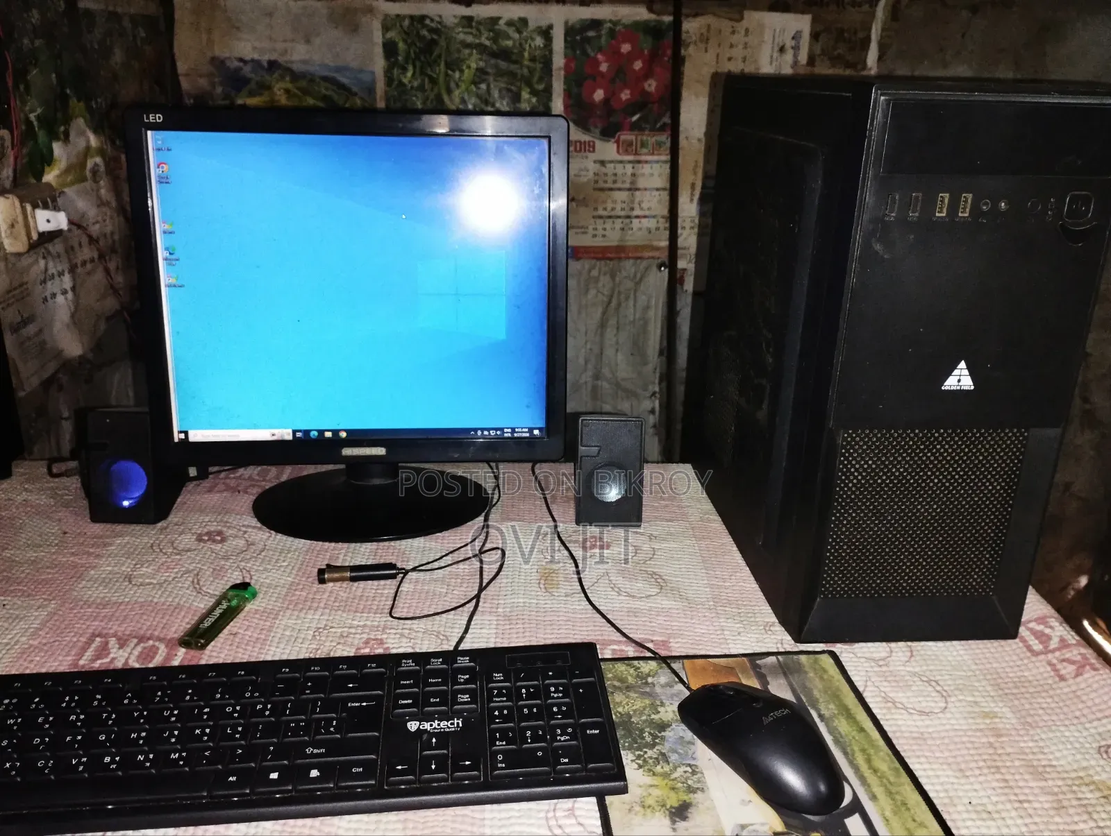 Asus Desktop Computer 8GB RAM Intel Core i3 128GB SSD