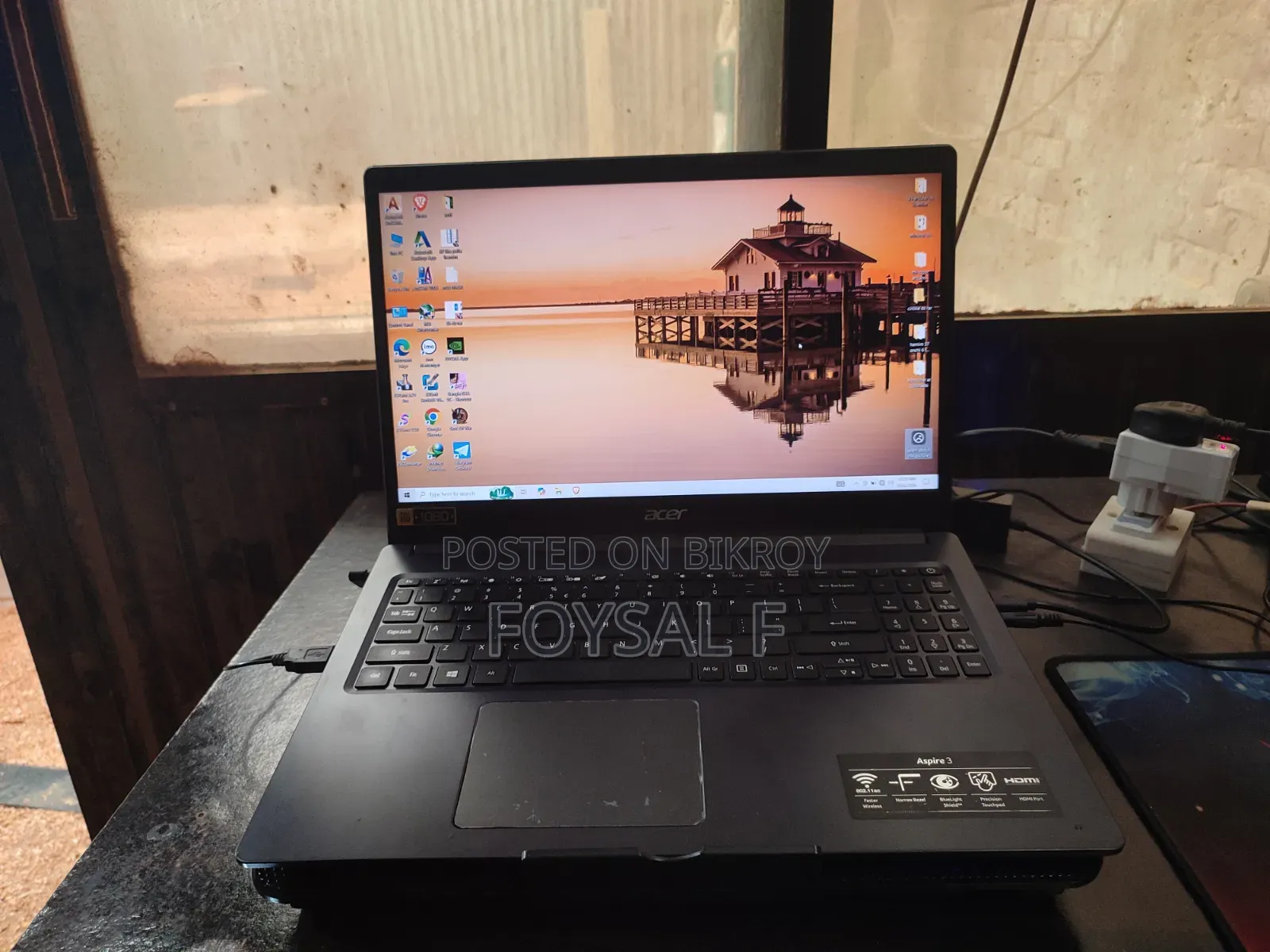 ল্যাপটপ এসার অ্যাসপায়ার ৩ ২০জিবি ইন্টেল কোর আই৫ এইচডিডি+এসএসডি ১টি