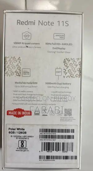 Xiaomi Redmi Note 11S 128 GB White