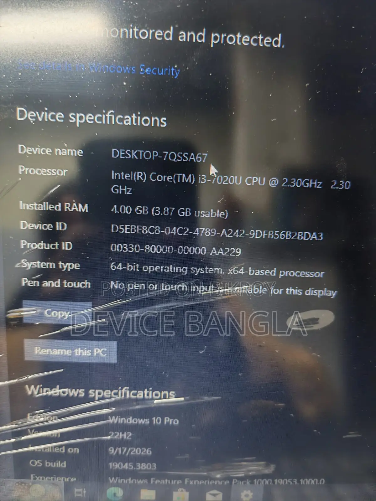 Laptop Lenovo IdeaPad 130 4GB Intel Core i3 SSD 128GB