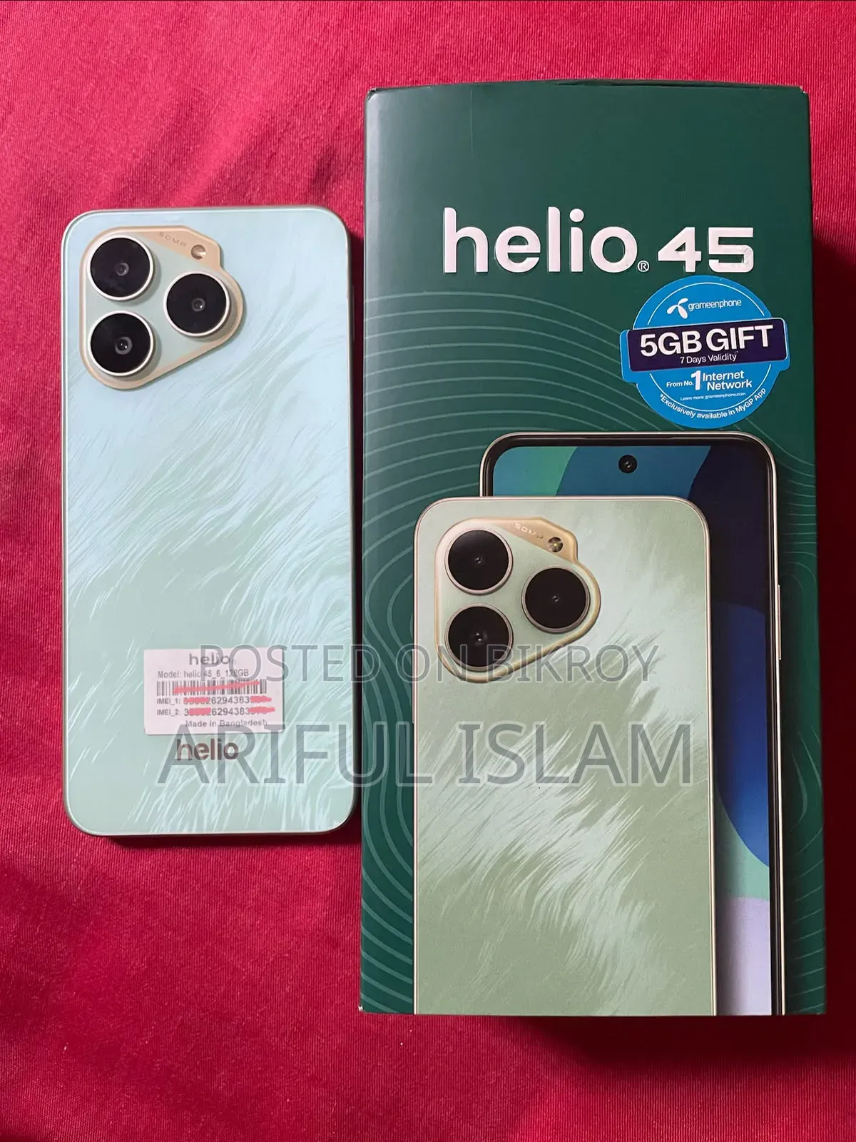 Helio 45 128 GB Gray