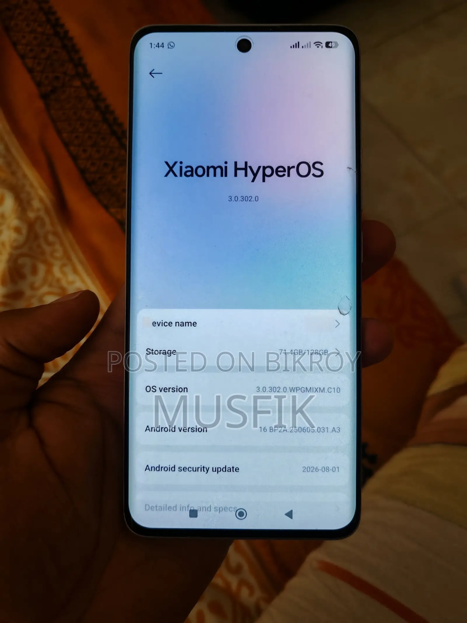 Xiaomi Redmi Note 15 128 GB Purple