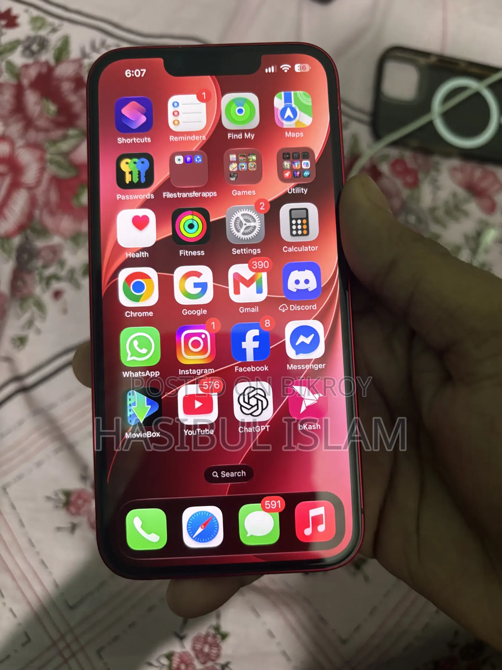 Apple iPhone 14 256 GB Red