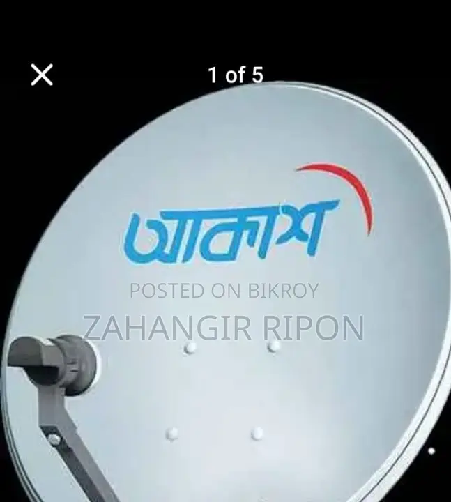 Akash DTH Set Top Box and Antenna
