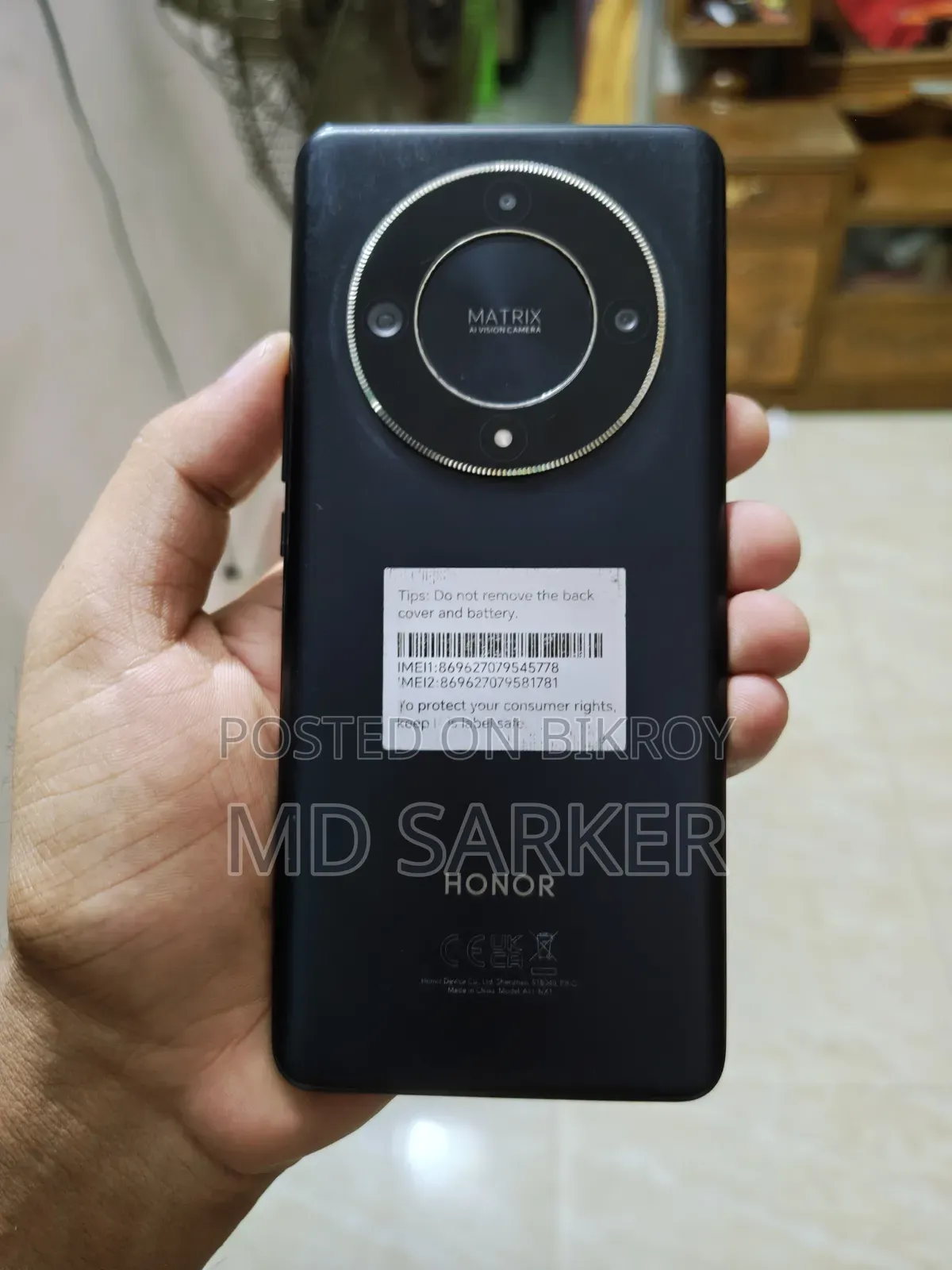 Honor X9b 5G 256 GB Black