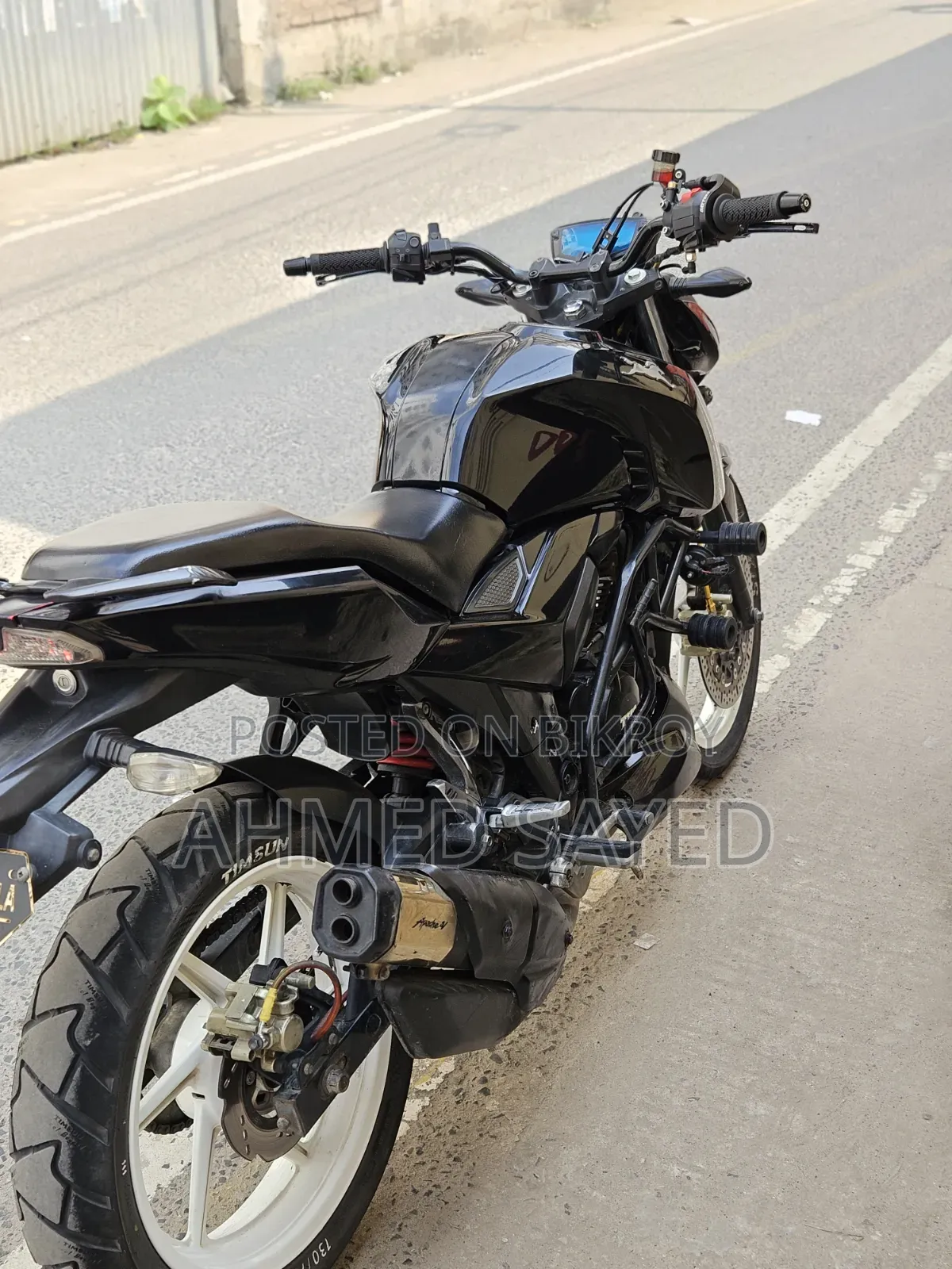 টিভিএস অ্যাপাচে আরটিআর ১৬০ ৪ভি ২০২১ ব্ল্যাক
