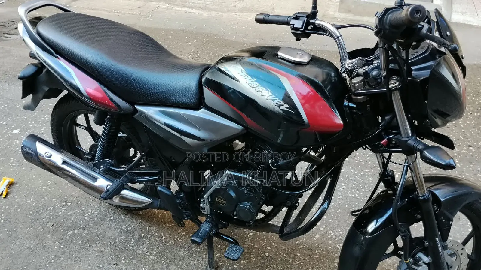Bajaj Discover 125 2019 Black