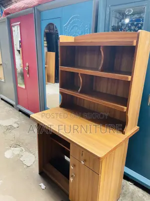 Study Table with Shelf