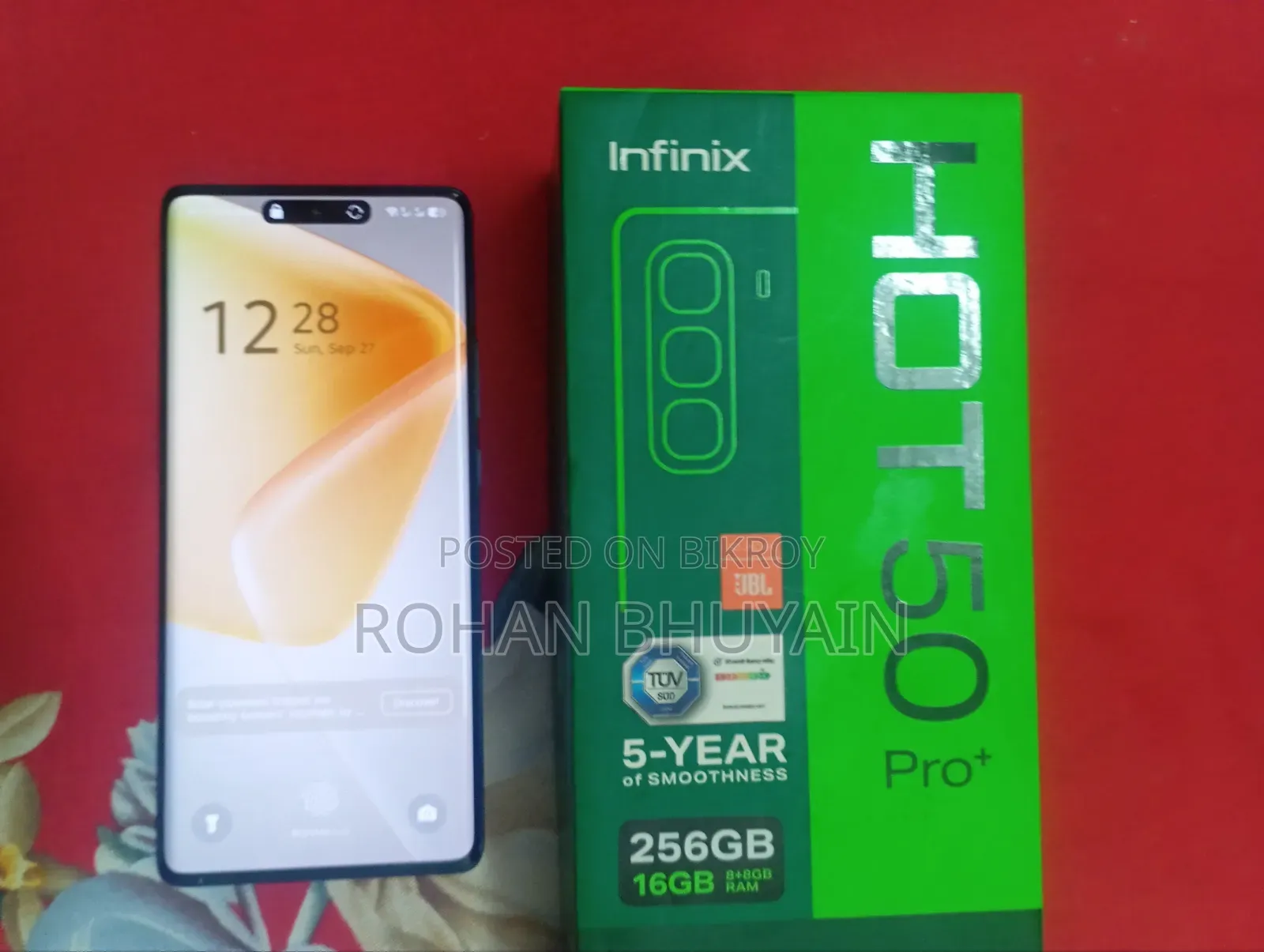 Infinix Hot 60 Pro+ 256 GB Black