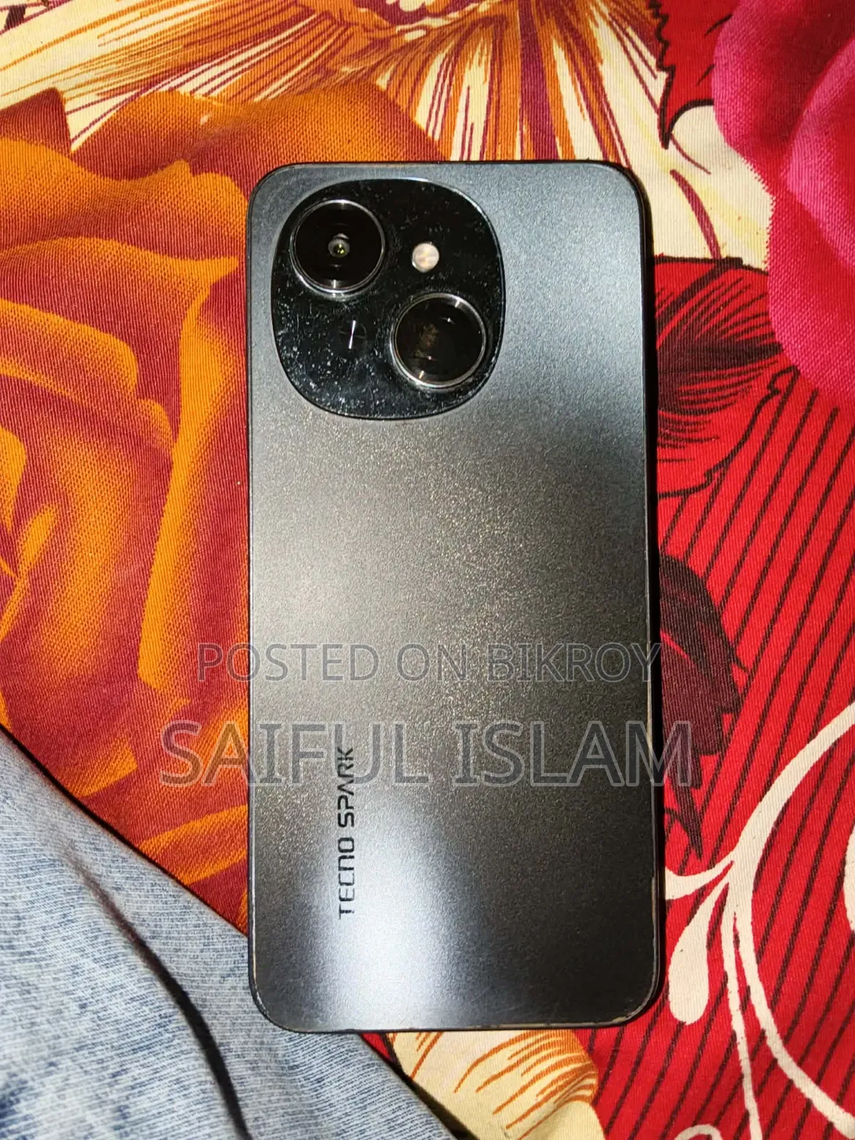 টেকনো স্পার্ক গো ৬৪ জিবি কালো