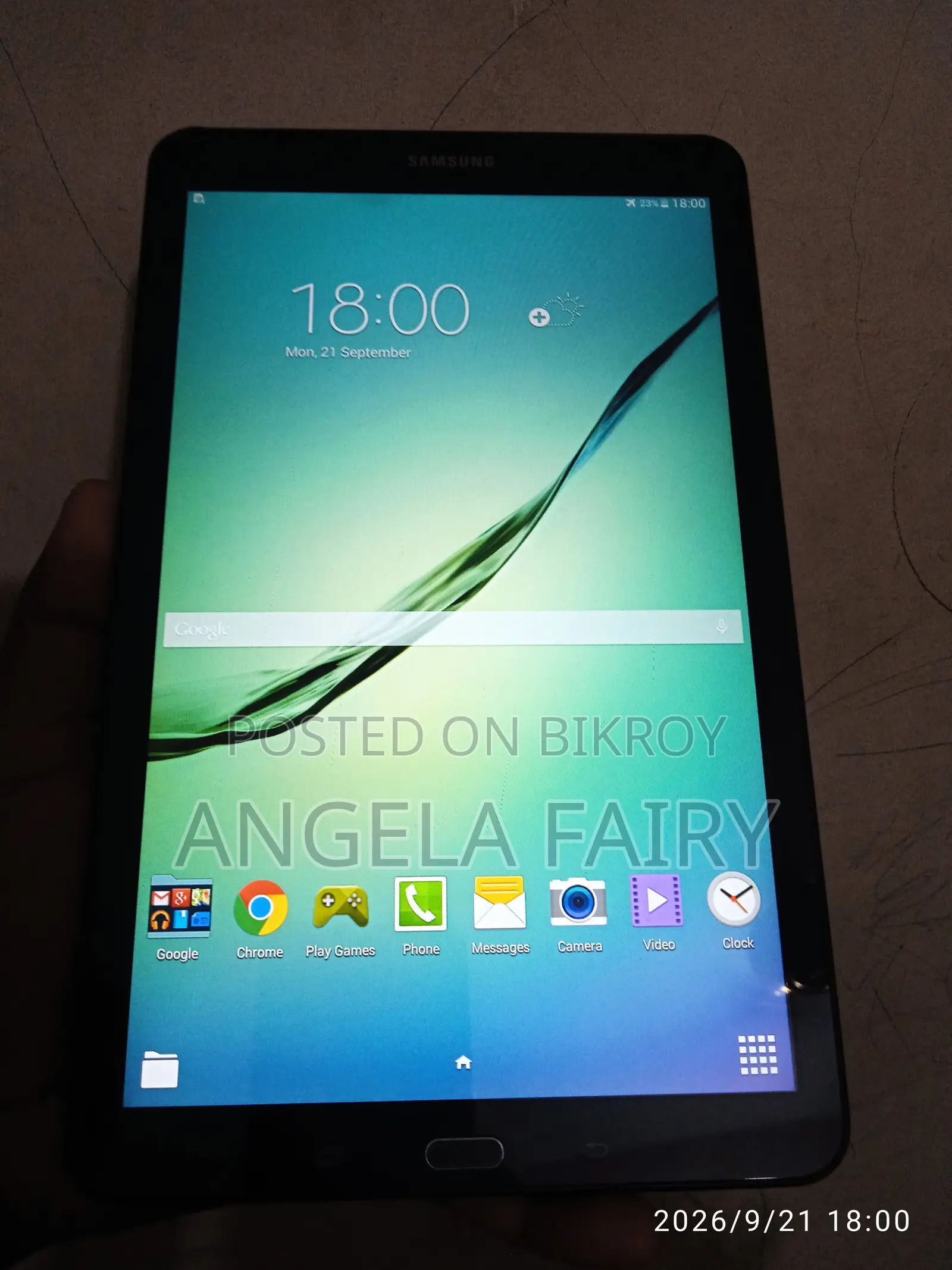 Samsung Galaxy Tab E 9.6 16 GB Black
