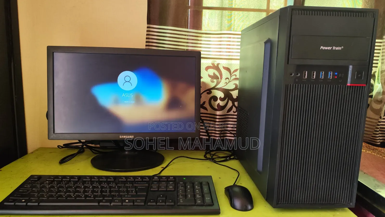 Desktop Computer Gigabyte 8GB Intel Core i3 SSD 128GB