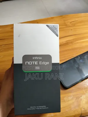 New Infinix Note Edge 128 GB Black