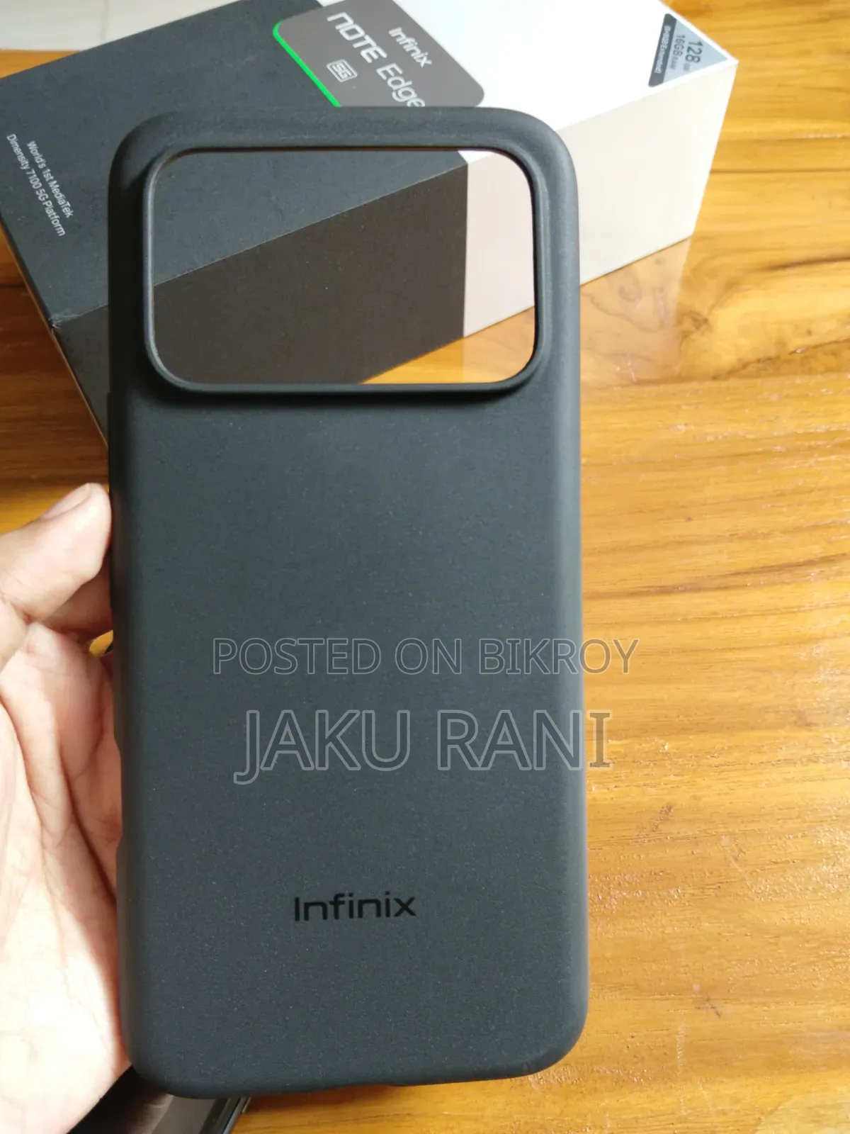New Infinix Note Edge 128 GB Black