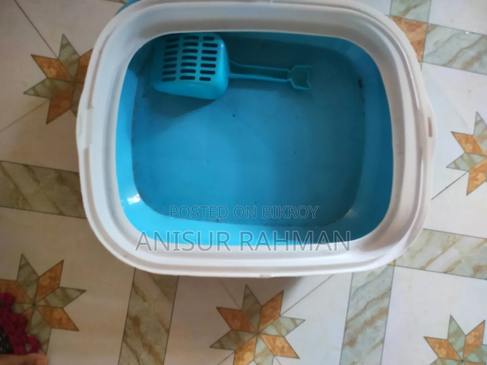 বিড়াল বহনকারী ব্যাগ এবং লিটার পট