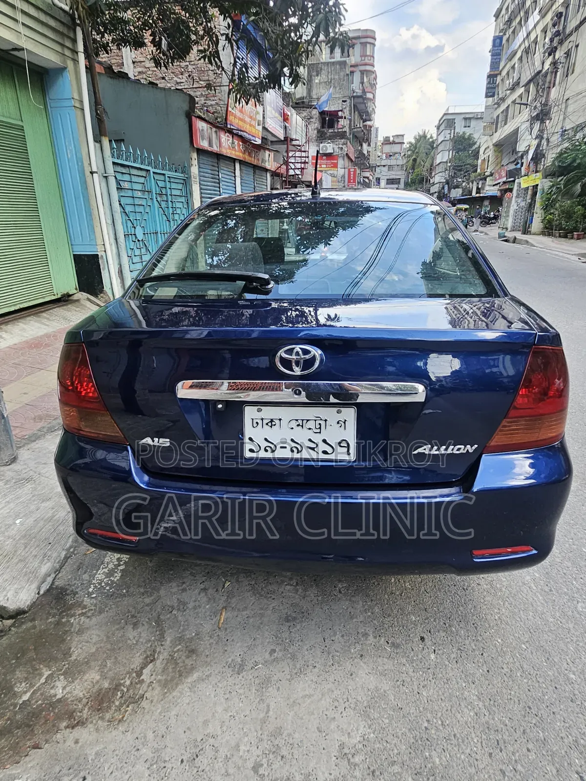 Toyota Allion 2003 Blue