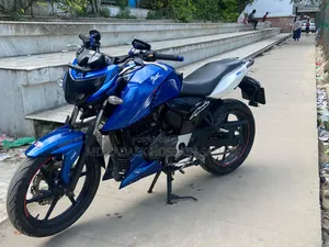 TVS Apache 160 4V 2019 Blue