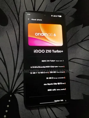 ভিভো আইকিউও জেড১০ টার্বো+ ২৫৬ জিবি হোয়াইট