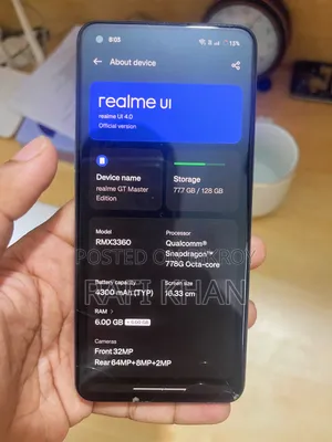 Realme GT Master Edition 128 GB White