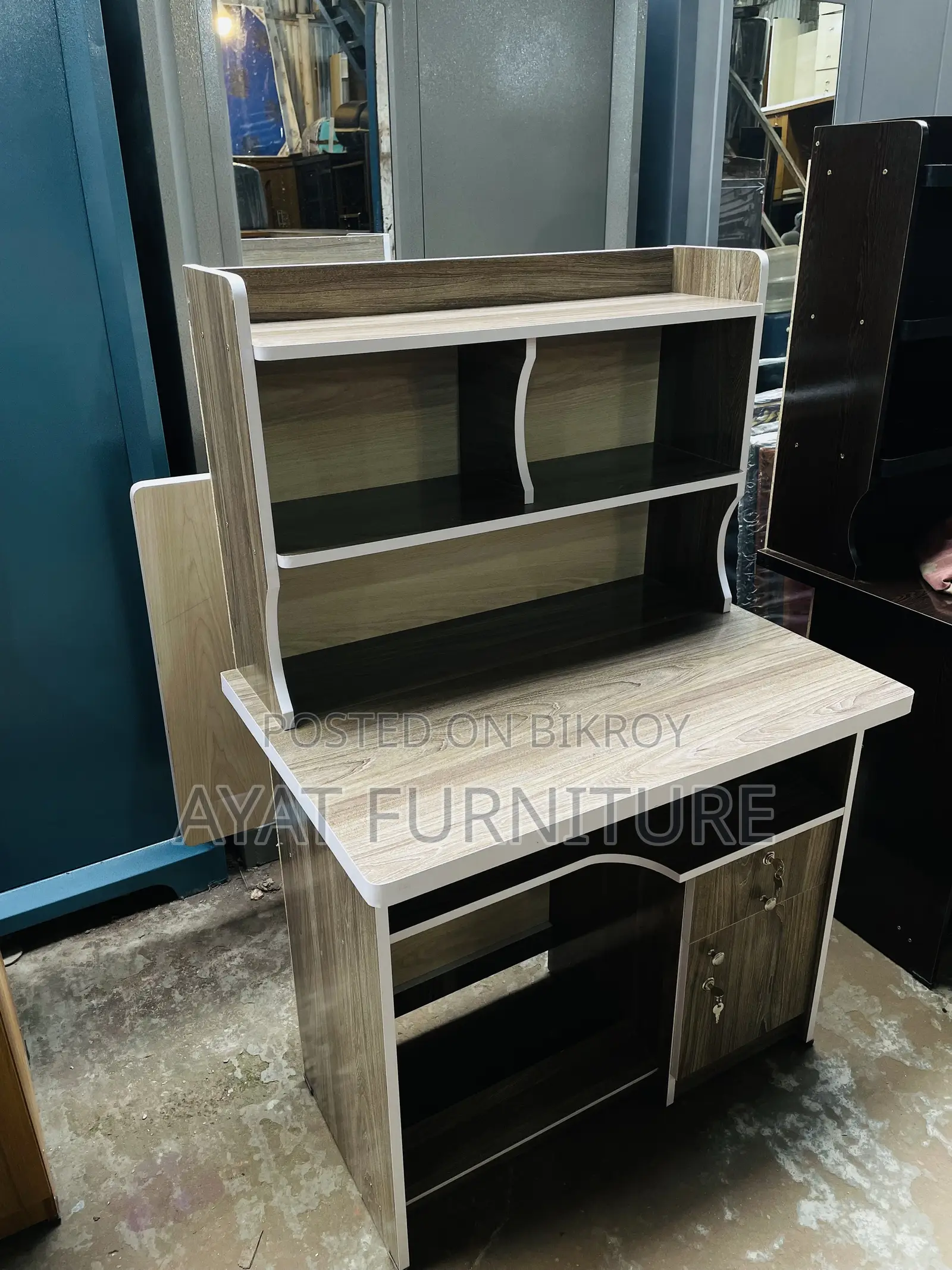 Study Table + Shelf