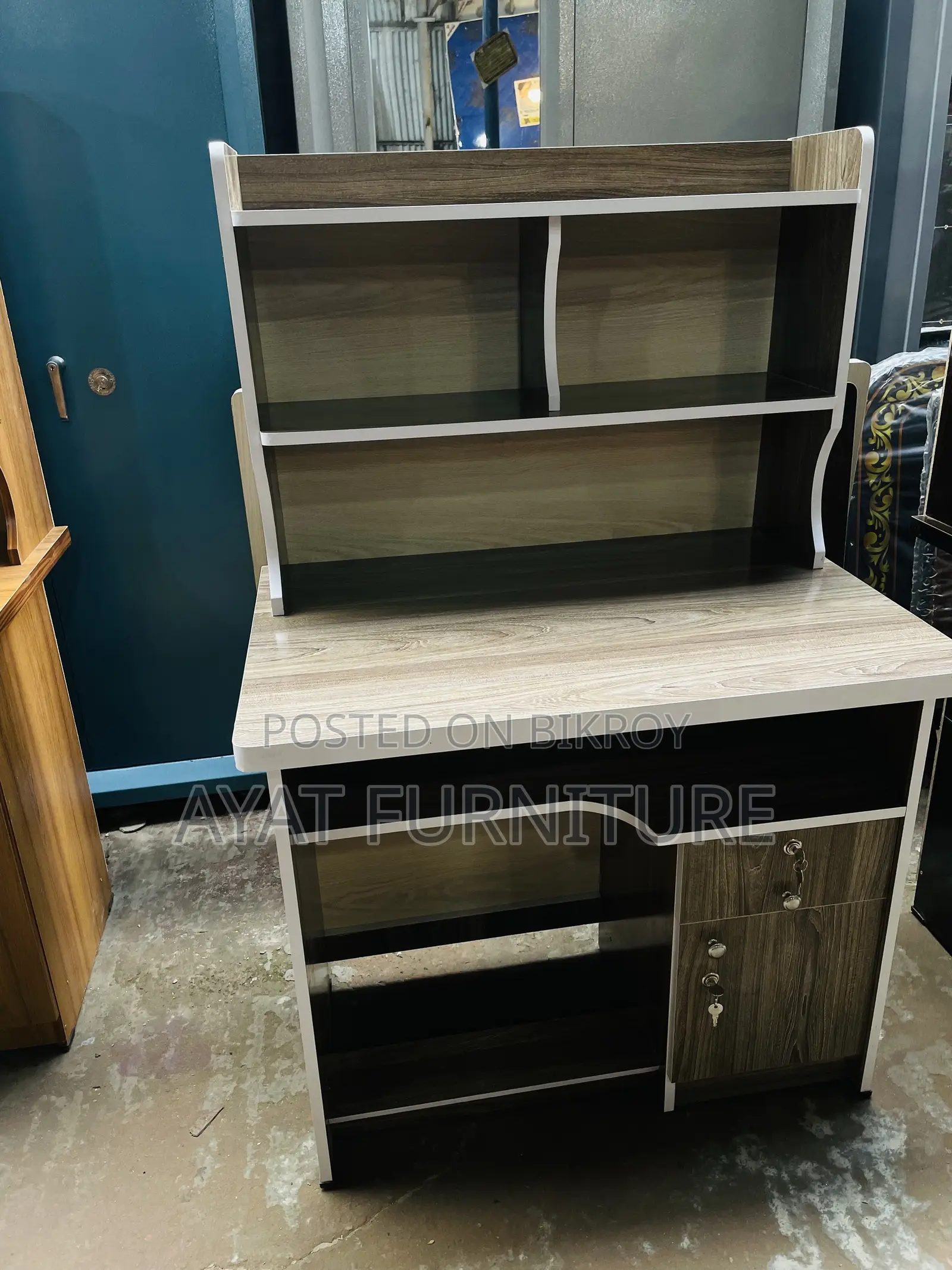 Study Table + Shelf