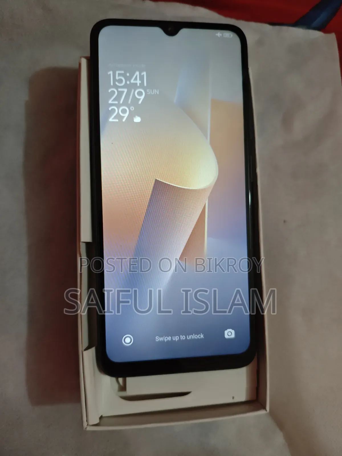 শাওমি রেডমি ১২সি ৬৪ জিবি কালো