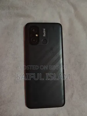 শাওমি রেডমি ১২সি ৬৪ জিবি কালো
