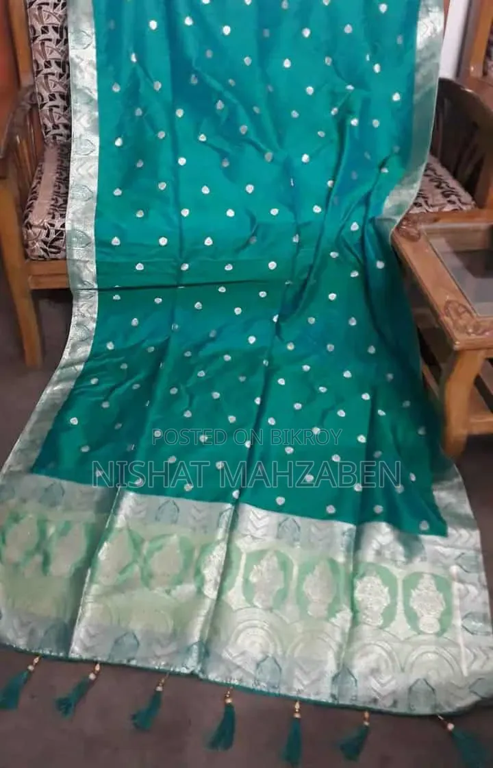 Nibir Bottle Green Color Lehenga