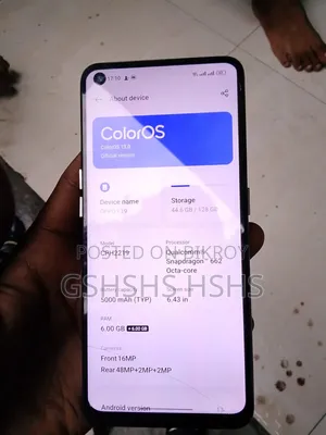 Oppo F19S 128 GB Purple