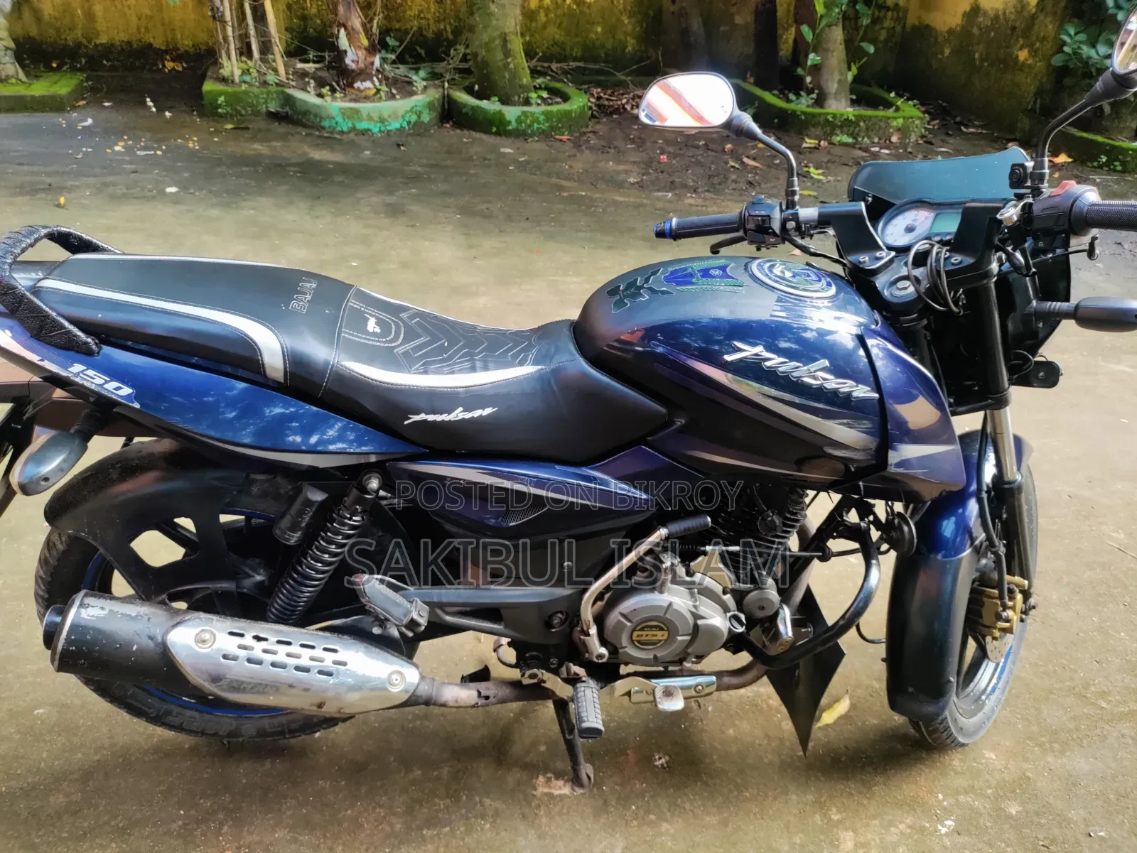 বাজাজ পালসার ১৫০ ২০১৮ নীল