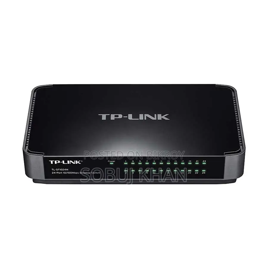 TP-Link TL-SF1024M 24-Port 10/100Mbps Desktop Switch