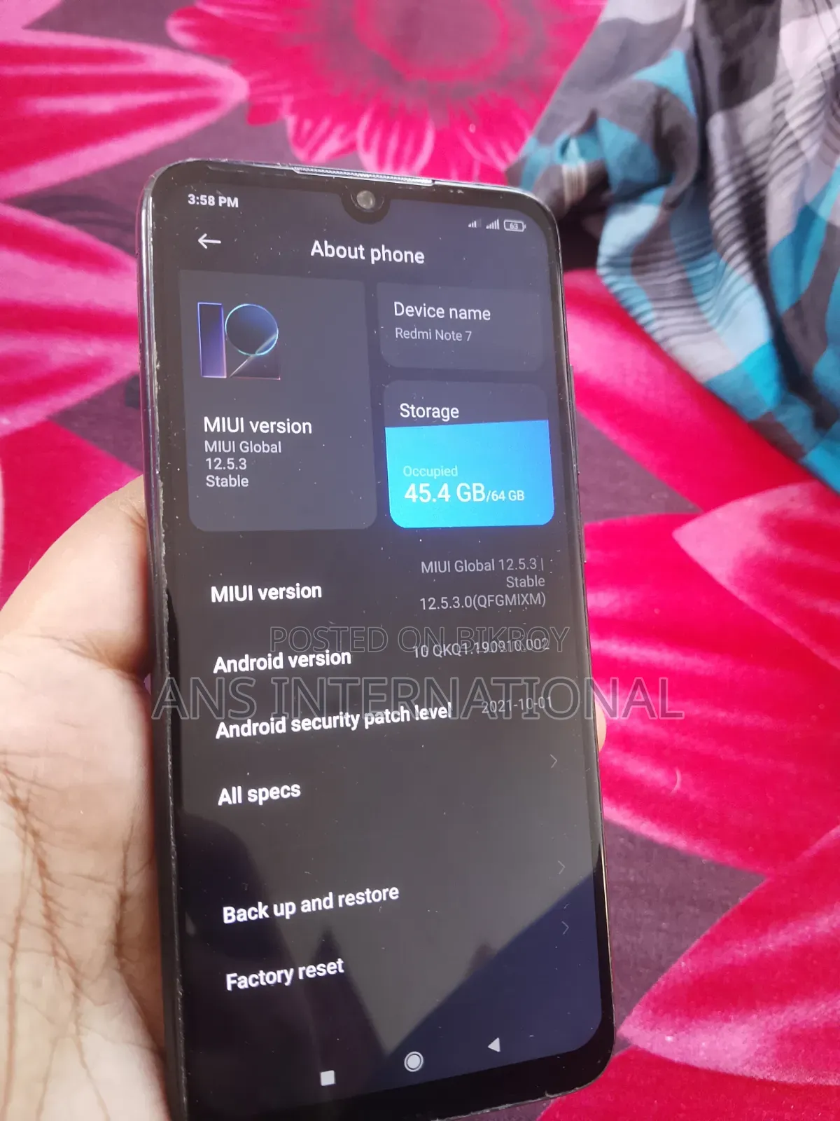 Xiaomi Redmi Note 7 64 GB Red