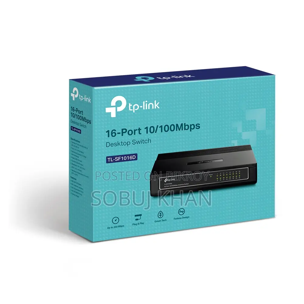 TP-Link TL-SF1024M 24-Port 10/100Mbps Desktop Switch