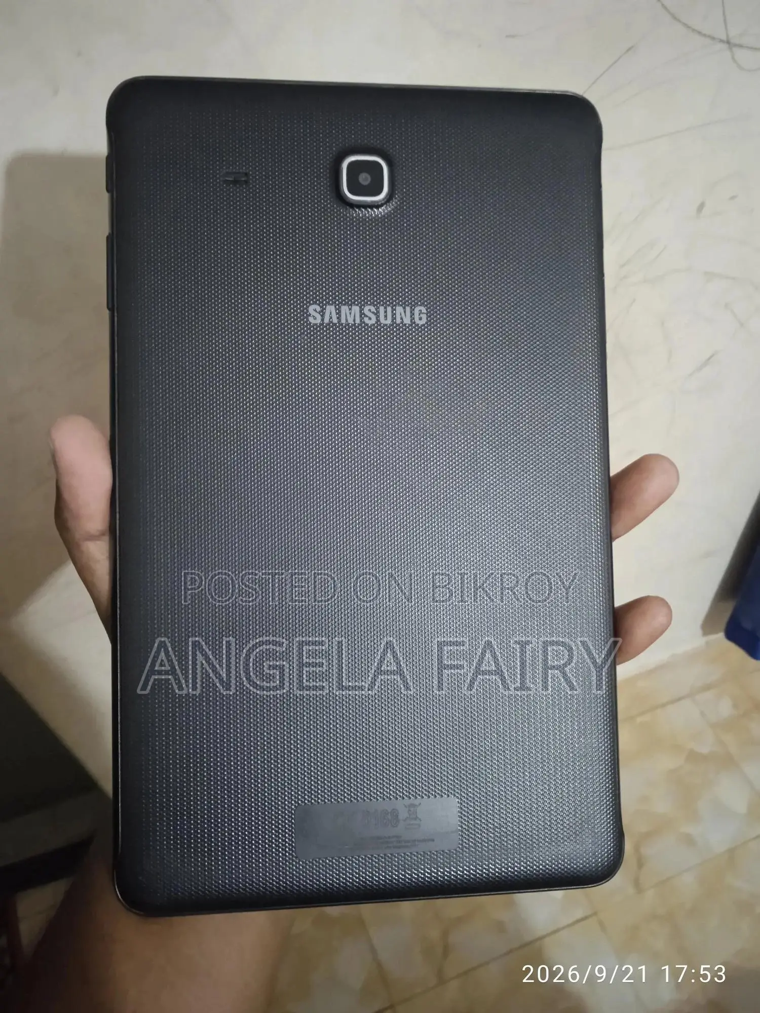 Samsung Galaxy Tab E 9.6 16 GB Black