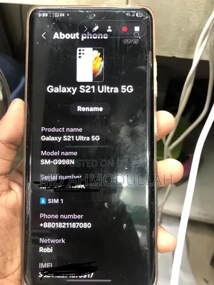 Samsung Galaxy S21 Ultra 5G 256 GB Gray