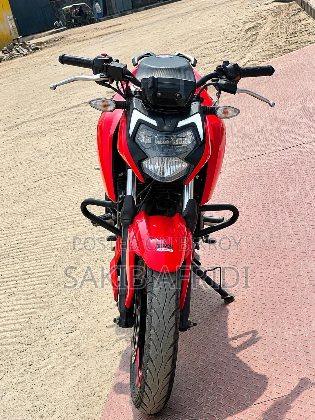 TVS Apache RTR 160 2V ABS 2021 Red