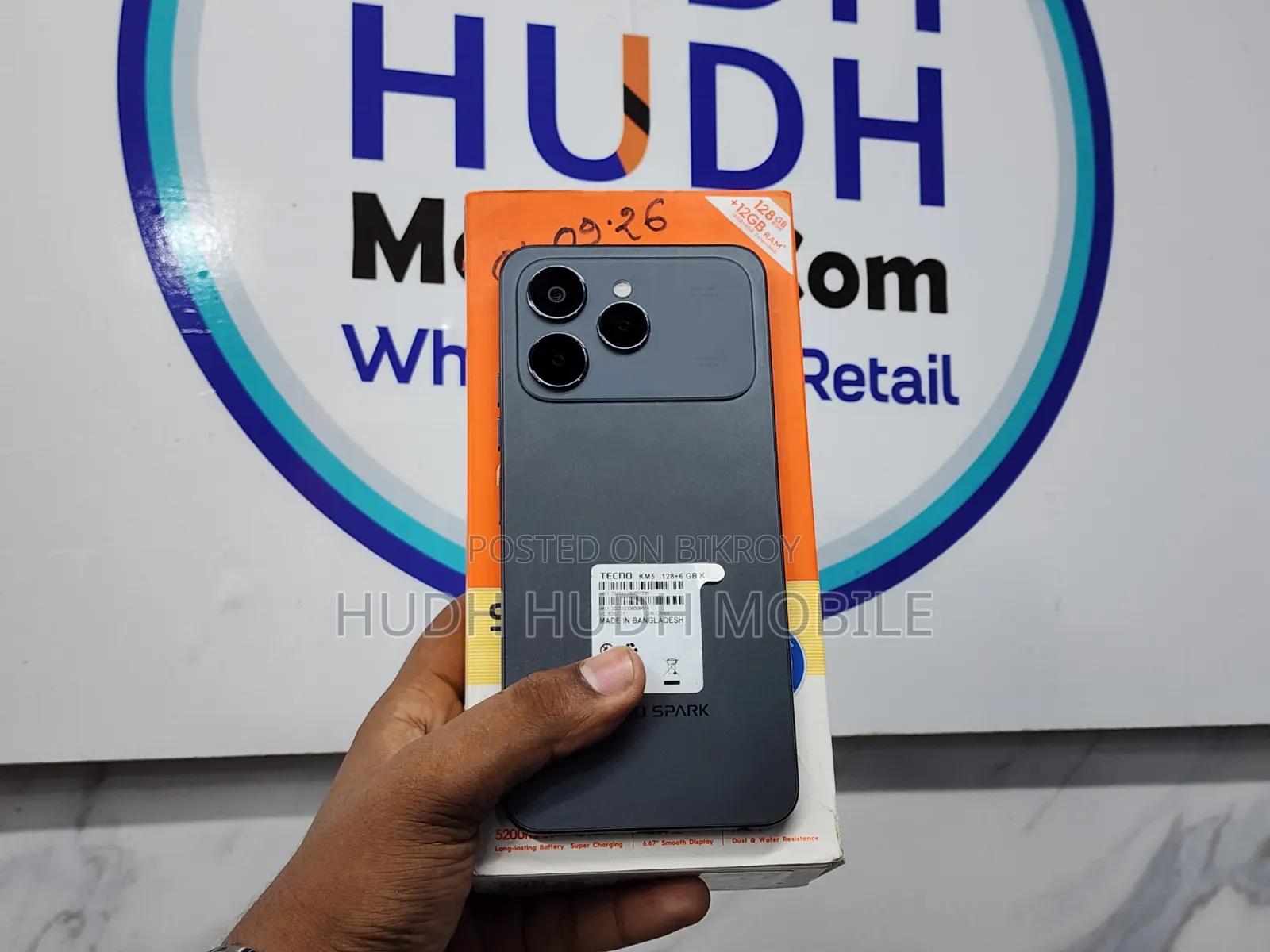 Tecno Spark 40 128 GB Black