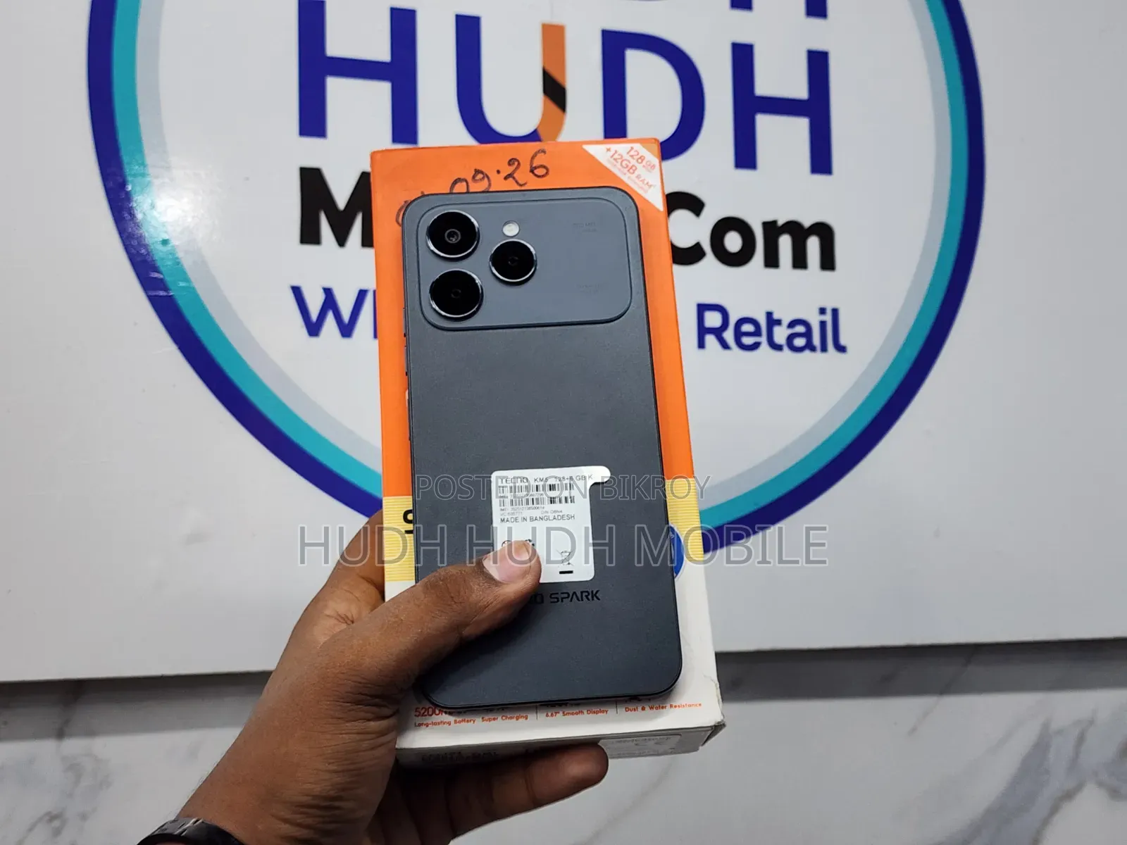 Tecno Spark 40 128 GB Black