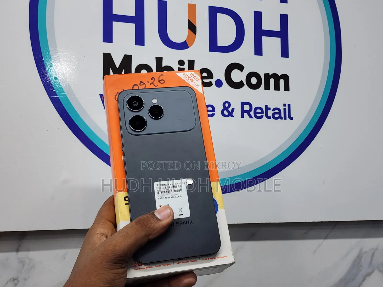 Tecno Spark 40 128 GB Black